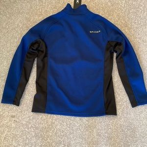 Brand new with tags  Spyder blue with yellow sweater/jacket